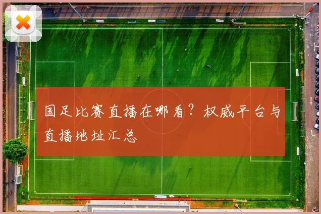 国足比赛直播在哪看？权威平台与直播地址汇总